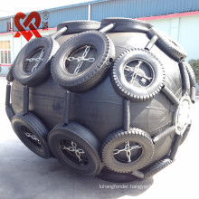 Yokohama Pneumatic rubber Fenders with Chain and Tire Nets